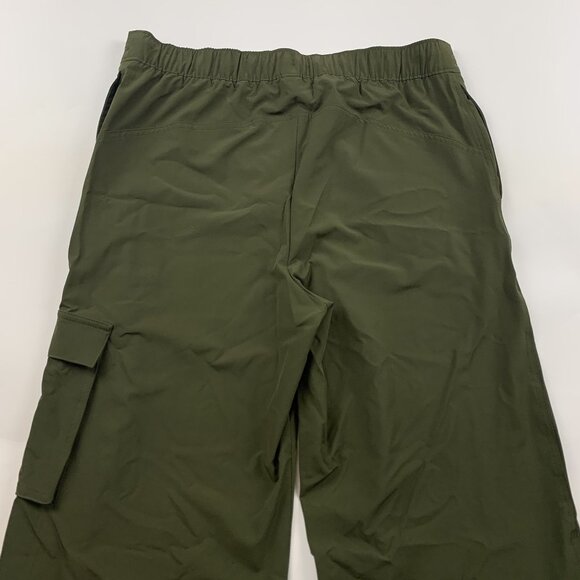 Old Navy Conifer Green Stretchtech Wide Leg Cargo Pant M - Picture 7 of 7
